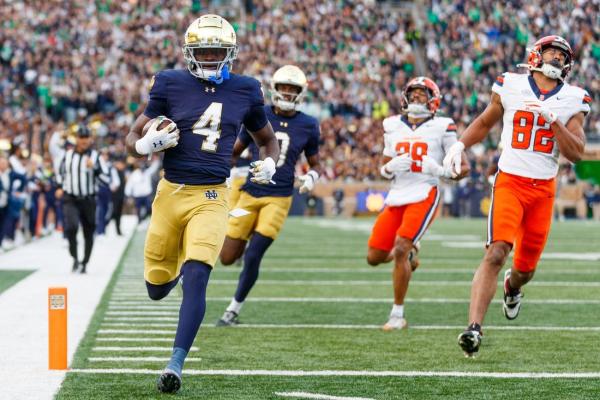 Notre Dame RB Jeremiyah Love declares for NFL draft