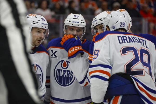 NHL roundup: Leon Draisaitl pushes Oilers past Wings in OT on birthday