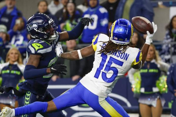 NFL roundup: Rams top Seahawks in OT on one-handed catch