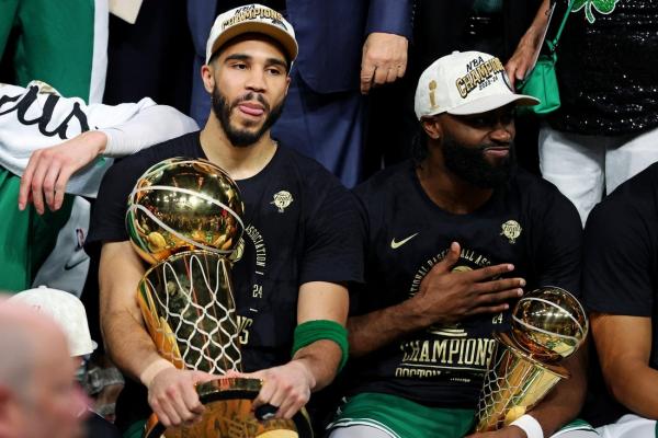 Jaylen Brown, Jayson Tatum, Celtics embrace challenge of repeat thumbnail