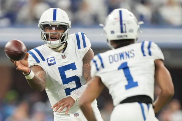 Colts rule out QB Anthony Richardson; Joe Flacco to start