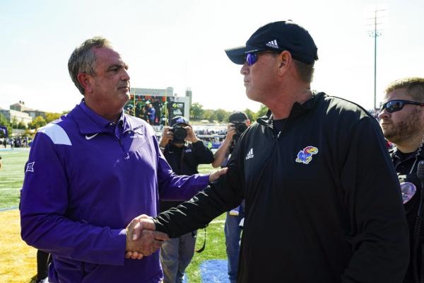 Host Kansas, TCU clash in critical early conference game