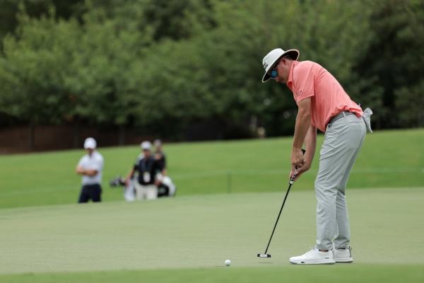 Joel Dahmen fires 61 to take Wyndham Championship lead