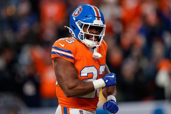 Broncos RB Audric Estime inactive vs. Bills