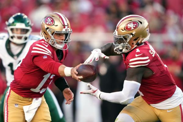 ‘Time happens’ as 49ers dial up Deebo trade, talk money with QB Brock Purdy