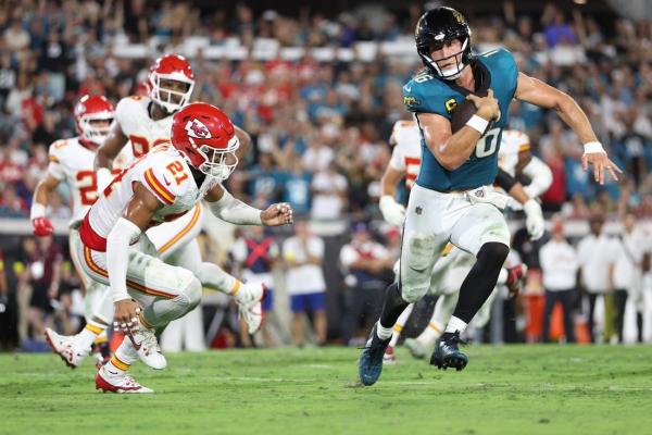 Trevor Lawrence’s dramatic late TD lifts Jaguars over Chiefs