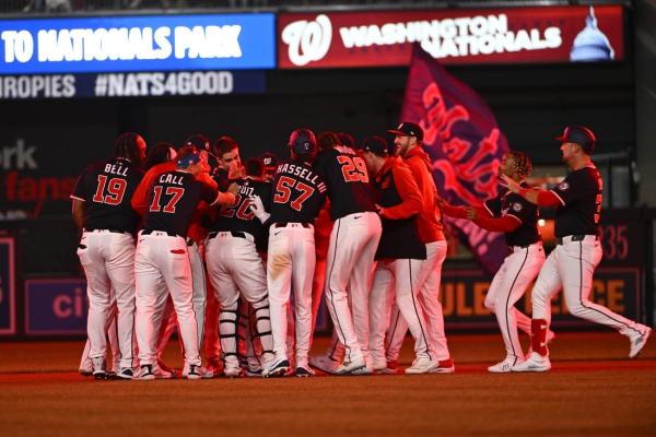 Nats walk off against Braves in 10th, win 5th straight