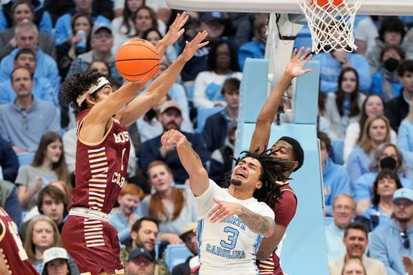 North Carolina holds off Boston College in OT