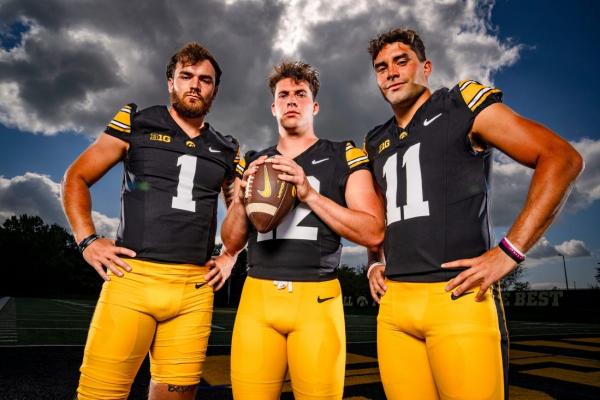 Iowa QB Brendan Sullivan out, Cade McNamara back from injury