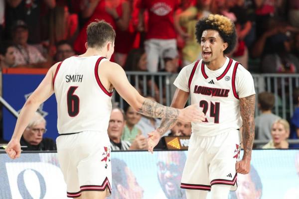 Louisville takes aim at Oklahoma in tournament final in Bahamas