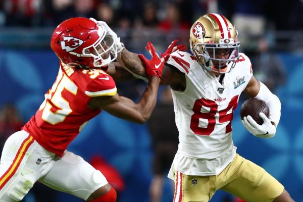 WR Kendrick Bourne returns to 49ers on 1-year deal