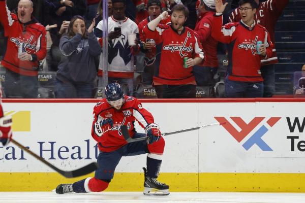 Capitals rout Blue Jackets behind 5 first-period goals