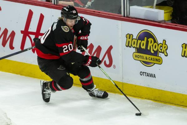 Senators F Fabian Zetterlund signs 3-year contract