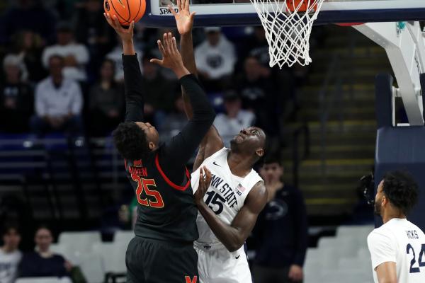 No. 16 Maryland holds off pesky Penn State