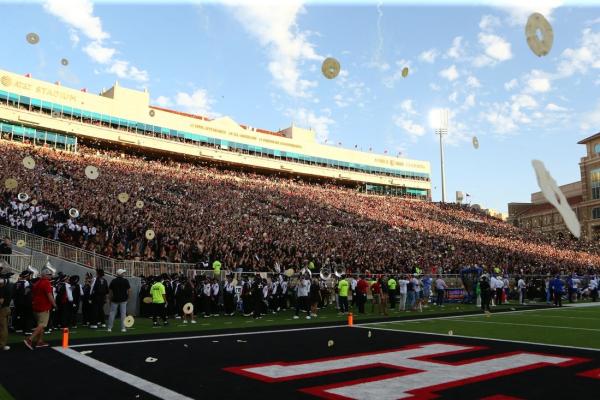 Big 12 raps Texas Tech over in-game tortilla toss, tags Kansas for response