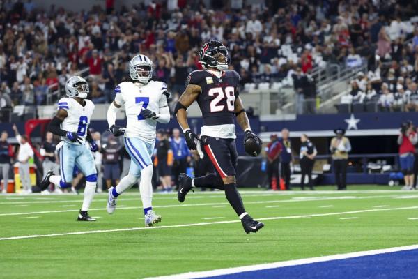 Joe Mixon, Texans run over Cowboys, pad AFC South lead