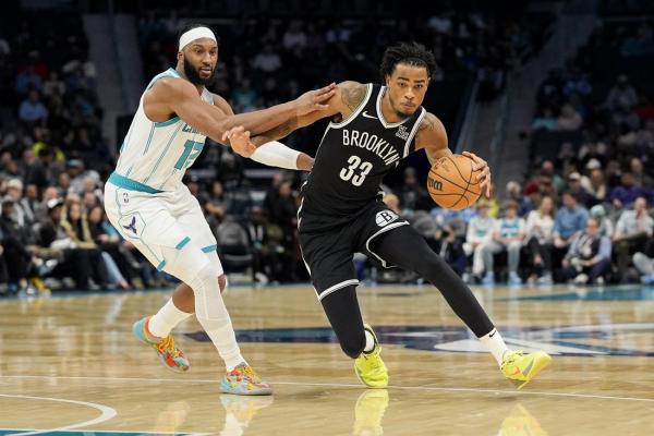 Nets end 7-game skid with road win over Hornets