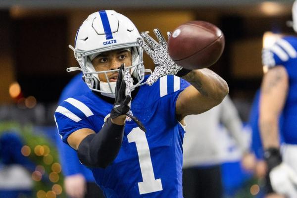 Colts WR Josh Downs (ankle) ruled out vs. Texans