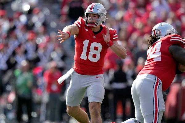 Will Howard tosses 3 TDs as No. 4 Ohio State tops Nebraska