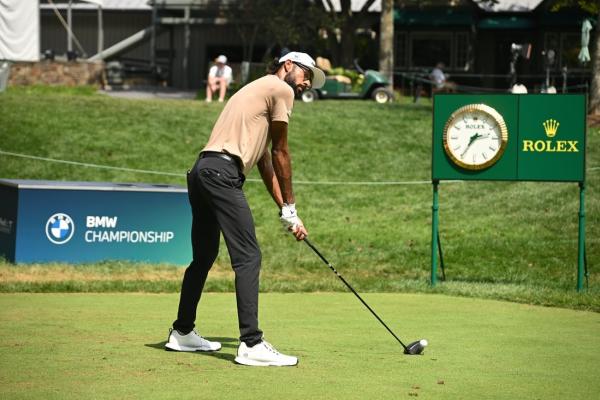 Akshay Bhatia sinks hole-in-one at BMW Championship