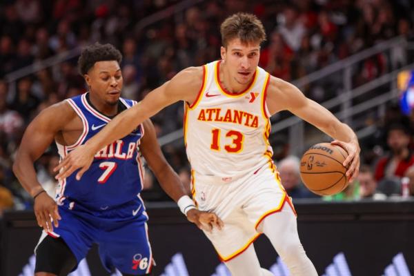 Hawks G Bogdan Bogdanovic (hamstring) out at least a month