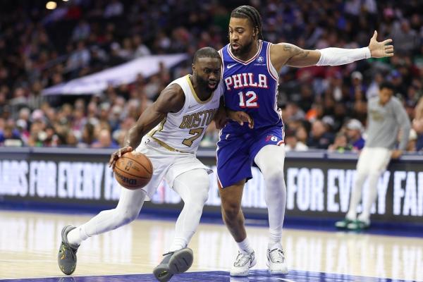 Kelly Oubre Jr.’s late tip-in lifts 76ers past Celtics