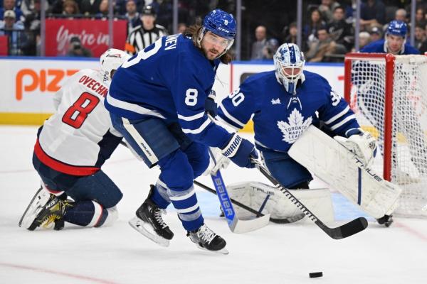 Alex Ovechkin scores in return as Caps take down Leafs