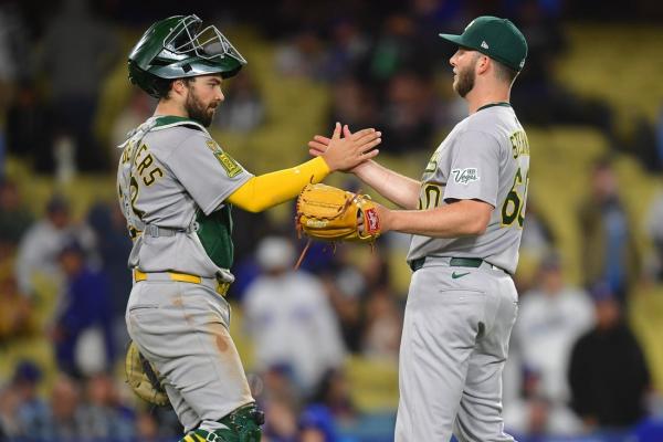 MLB roundup: Jacob Wilson homers twice as A’s pound Dodgers
