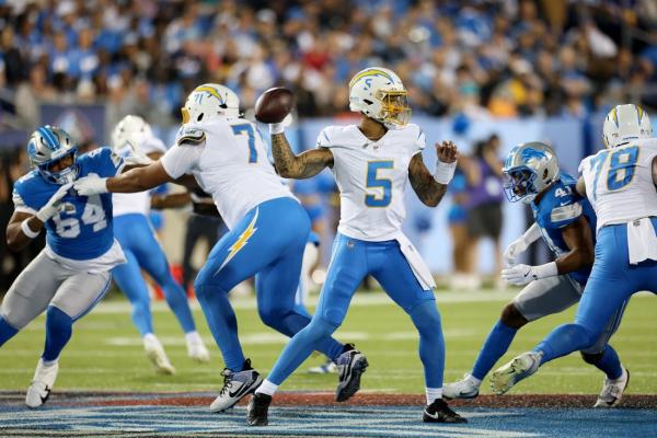 Trey Lance, Chargers trounce Lions in Hall of Fame Game