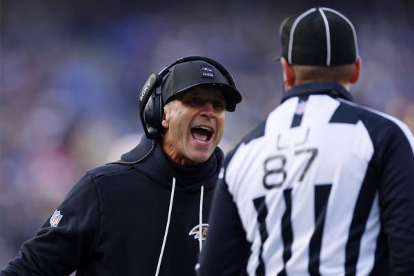 John Harbaugh: NFL admits officiating error in Ravens’ loss to Steelers