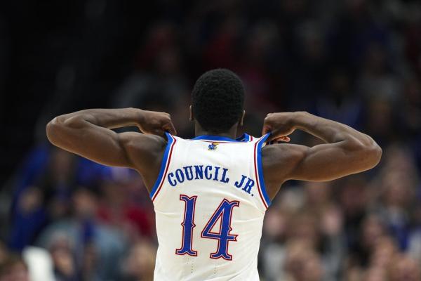 Melvin Council Jr.’s career night lifts No. 19 Kansas past NC State in OT