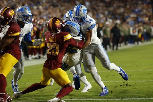 Commanders place rookie CB Trey Amos (leg) on IR