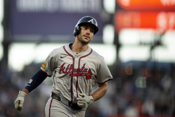 Michael Harris II hits grand slam in return as Braves crush Giants thumbnail