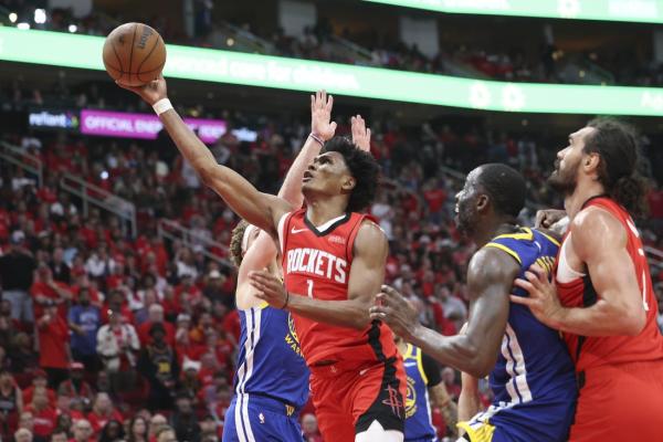 Rockets look to bounce back in Game 2 vs. Warriors thumbnail