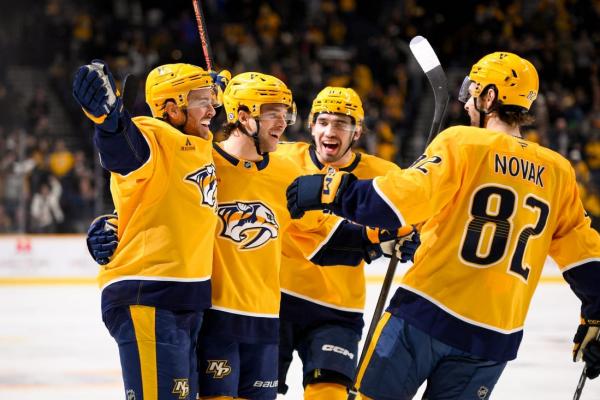 Predators, boosted by wild win, get another shot at Sharks