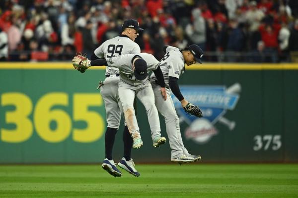 Yanks hold off Guardians in Game 4 of ALCS, become World Series favorites