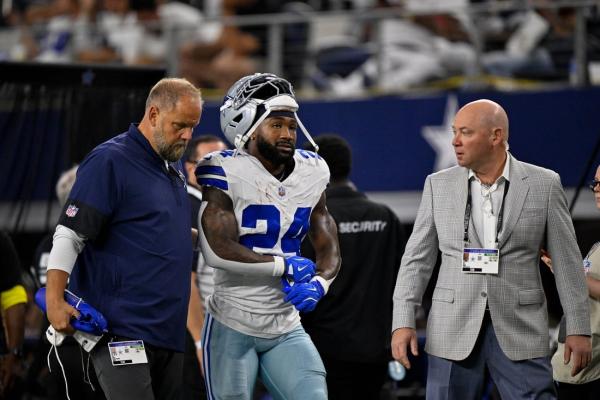Cowboys place RB Miles Sanders (knee) on season-ending IR
