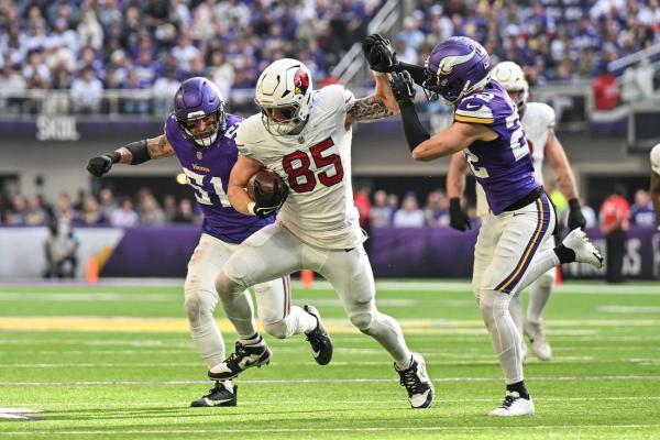 Late TD catch caps Vikings rally to beat Cardinals thumbnail