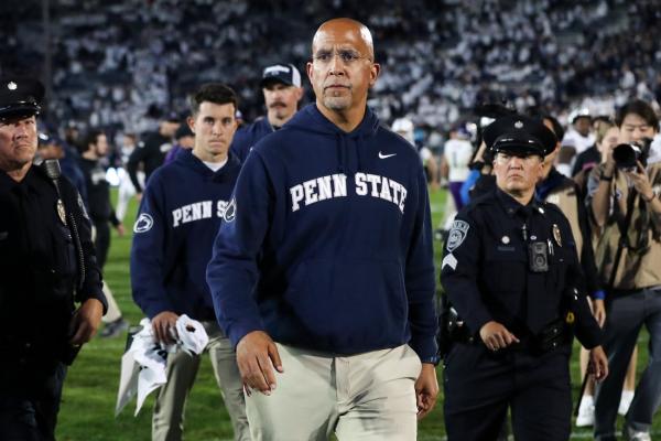 Penn State fires coach James Franklin after third straight loss