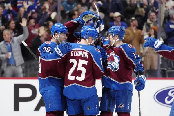 NHL roundup: Avs rally late, sink Rangers in OT