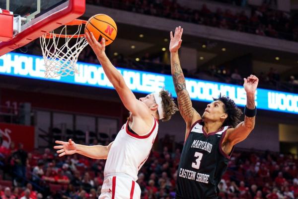 Sam Hoiberg’s career game lifts Nebraska past UMES