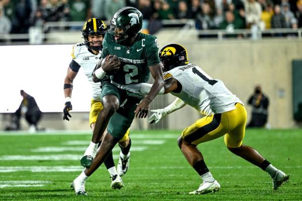 Rivals Michigan State, Michigan on opposite paths entering annual clash