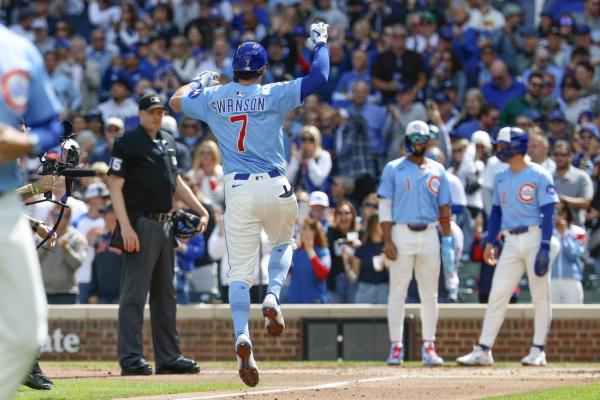 Cubs start fast, slam four HRs in win over Nationals