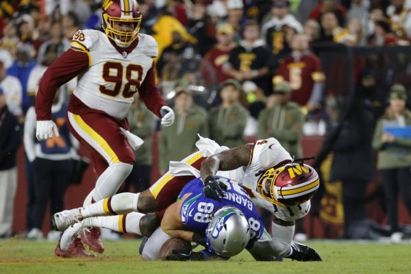 Commanders LB Frankie Luvu wins appeal of 1-game suspension