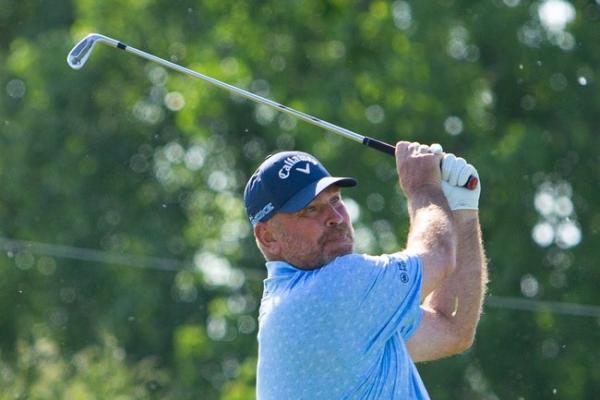 Thomas Bjorn beats Cameron Percy in playoff for Stifel Charity title
