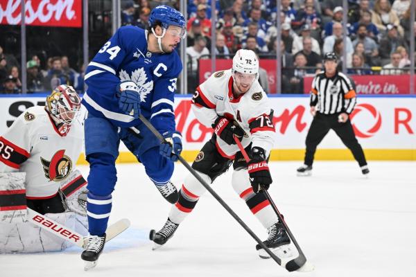 Senators defeat Maple Leafs to extend win streak to 6