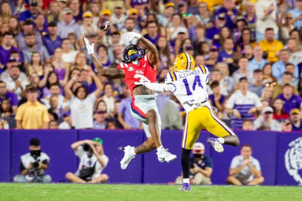 No. 13 LSU clips No. 9 Ole Miss in OT thriller