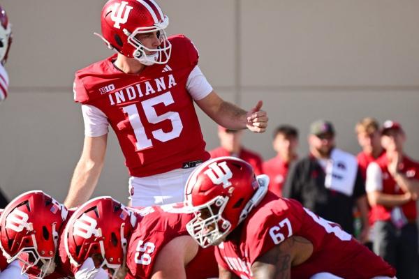 No. 2 Indiana trying to keep focus on rival Purdue