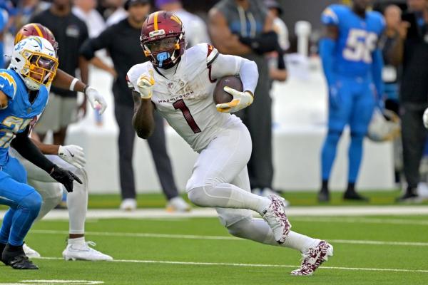 Commanders WR Deebo Samuel (heel) out vs. Cowboys