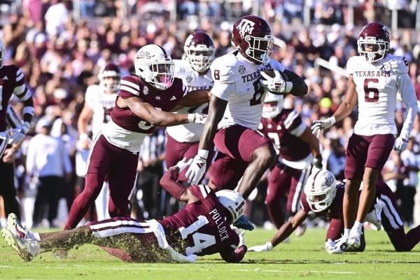 No. 14 Texas A&M cruises by Mississippi State